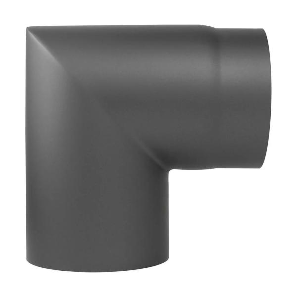 Bertrams Spitzbogen 120mm 90° gussgrau starr ohne Putztür 1907102